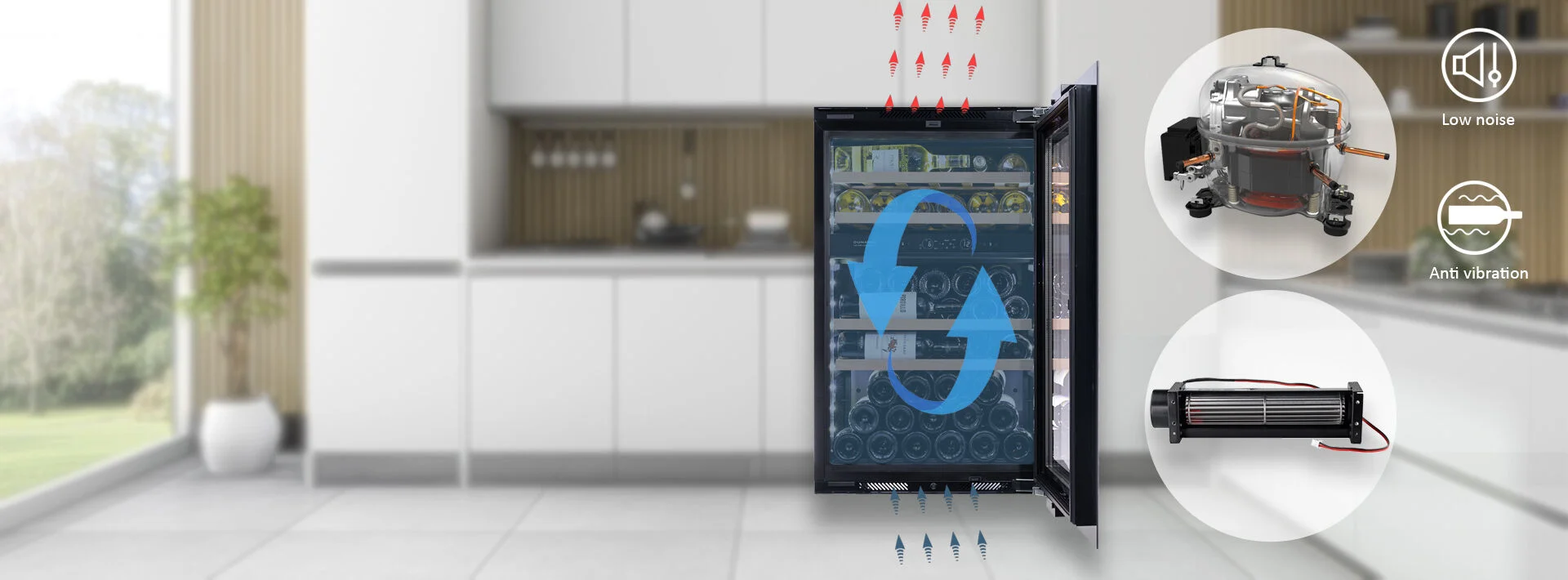 INVERTER KOMPRESOR I KRIŽNI VENTILATOR